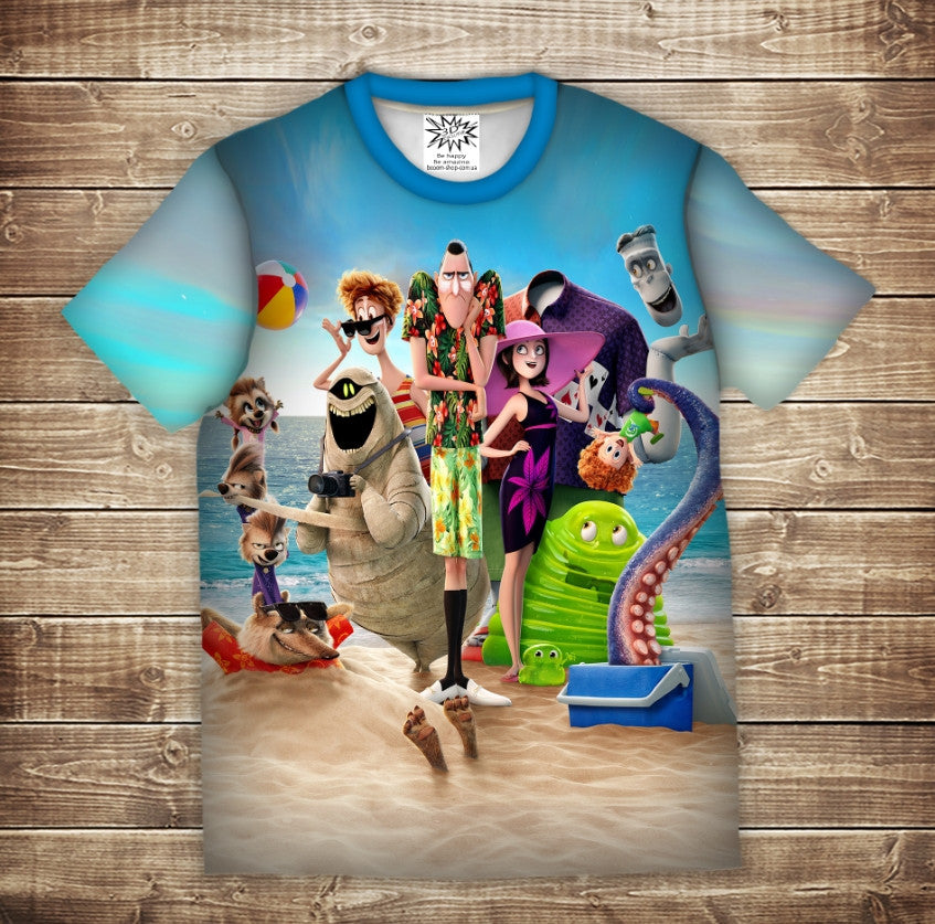 T-shirt 3D All Over Print DENNIS Adult and Children's Sizes