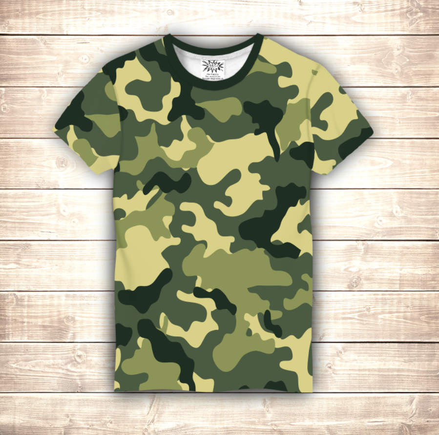 Футболка 3D All Over Print Camouflage Classic