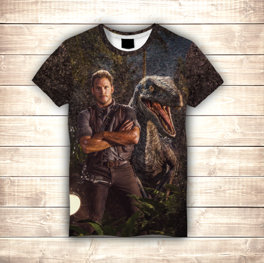 T-shirt 3D All Over Print Jurassic World