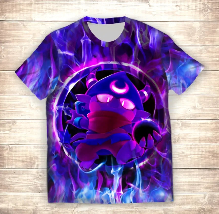 Camiseta 3D All Over Print Demon VOID Gine Brawl Stars