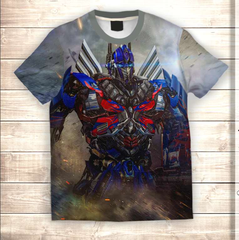 T-shirt 3D All Over Print TRANSFORMERS OPTIMUS PRIME PERSONS