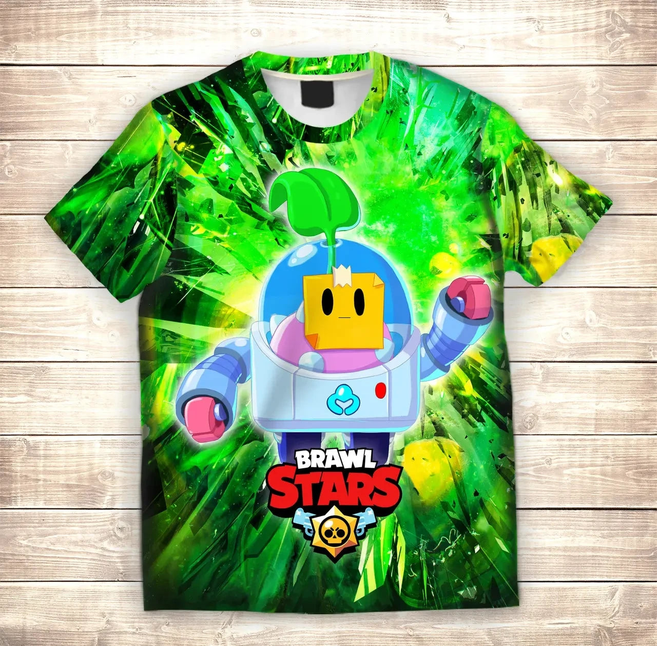 Футболка 3D All Over Print. Sprout Brawl Stars