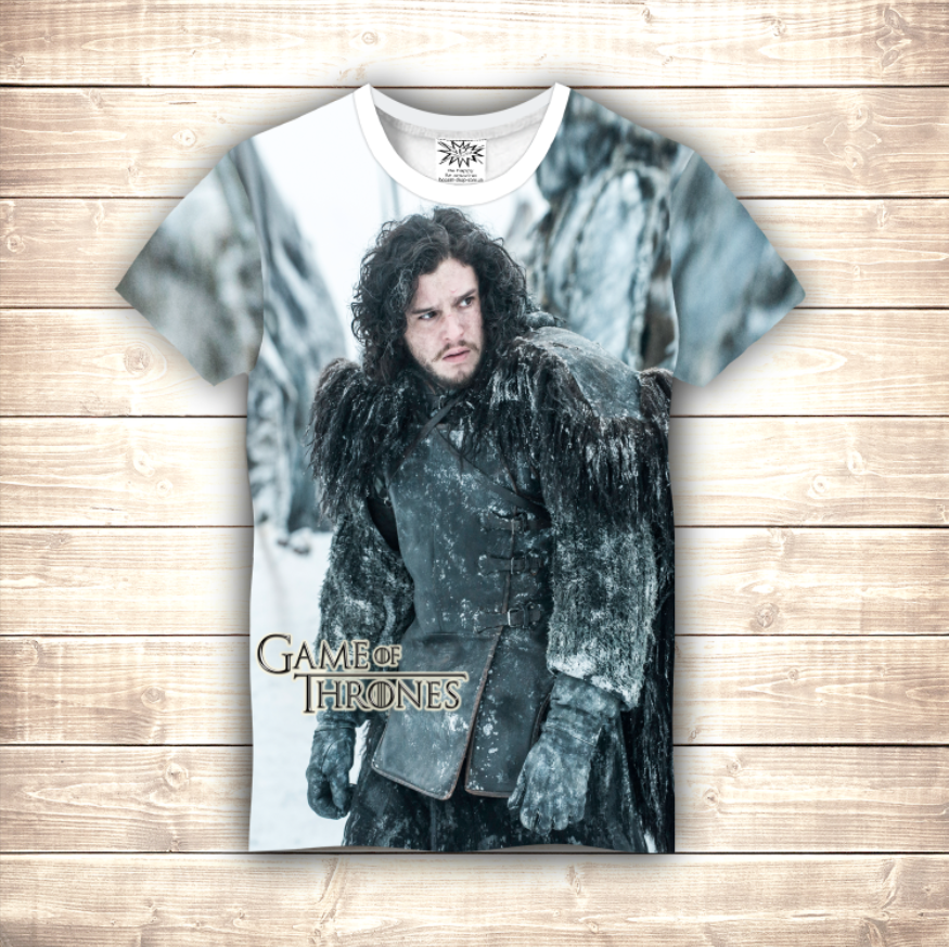 T-shirt 3D All Over Print John Snow