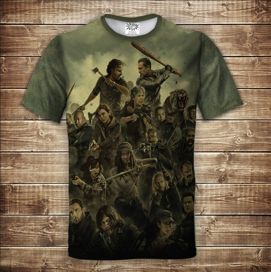 T-shirt 3D All Over Print RICK The Walking Dead