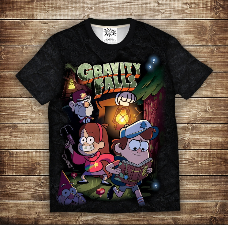 Футболка 3D All Over Print GRAVITY FALLS