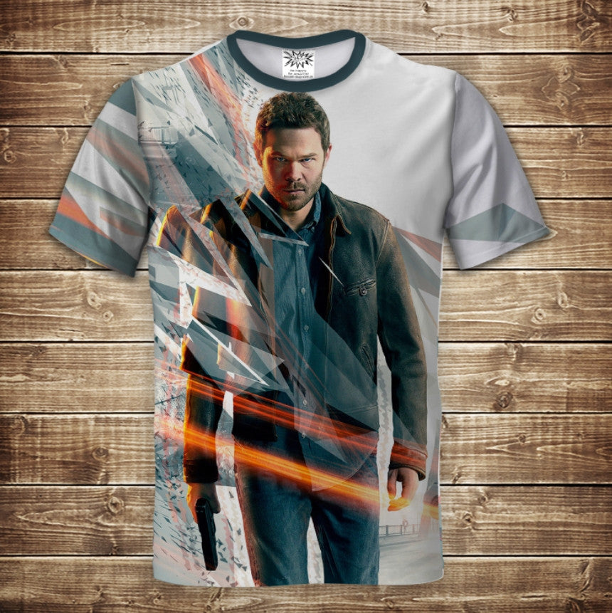 Camiseta 3D All Over Print Quantum Break