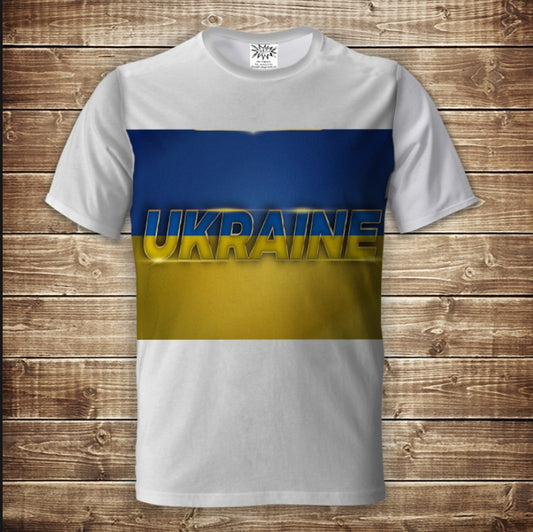 T-shirt 3D All Over Print Ukraine Adult and Children Sizes