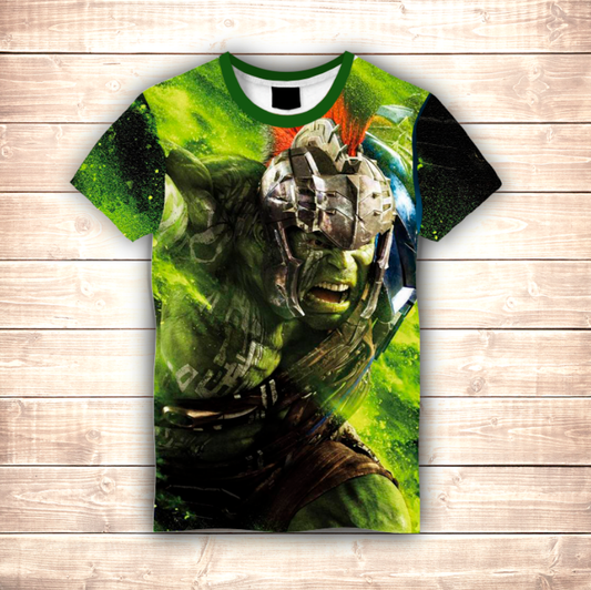 T-shirt 3D All Over Print Warrior Hulk