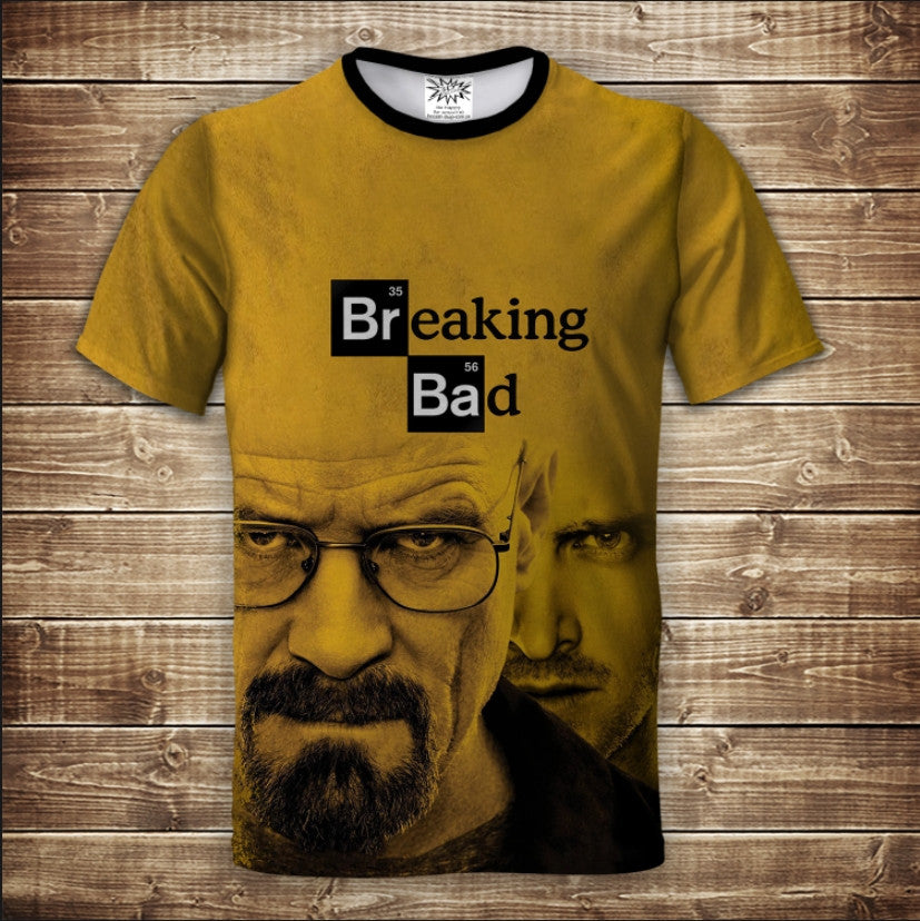 Camiseta 3D All Over Print Breaking Bad