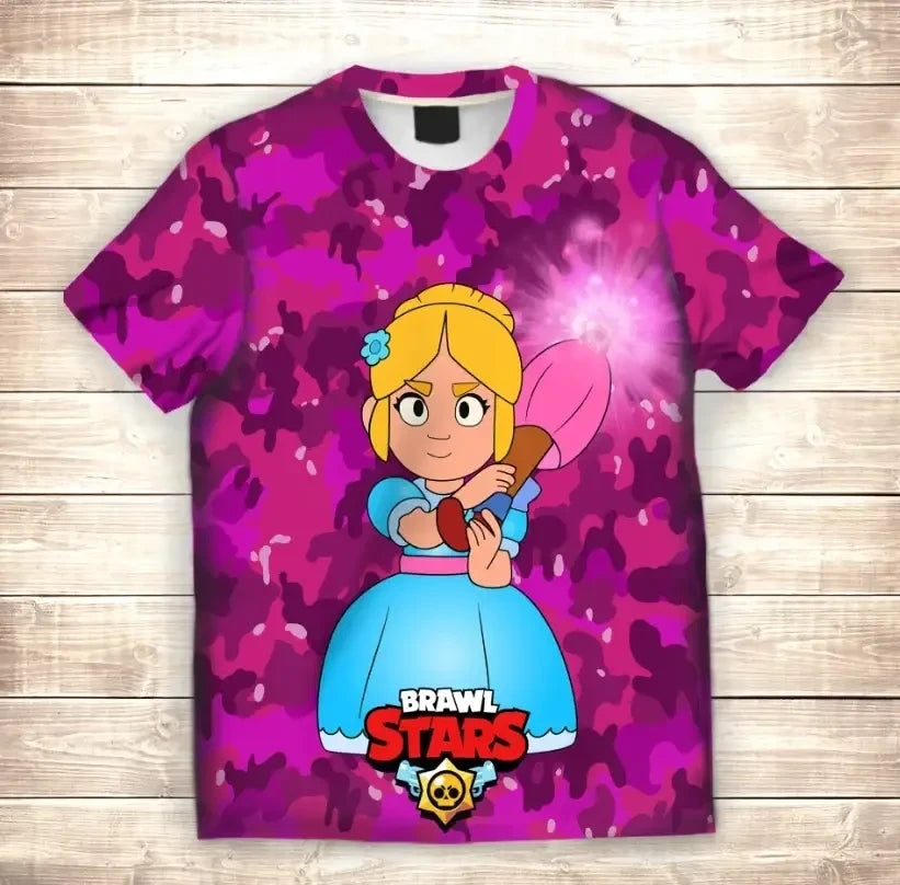 Camiseta 3D All Over Print Piper Brawl Stars