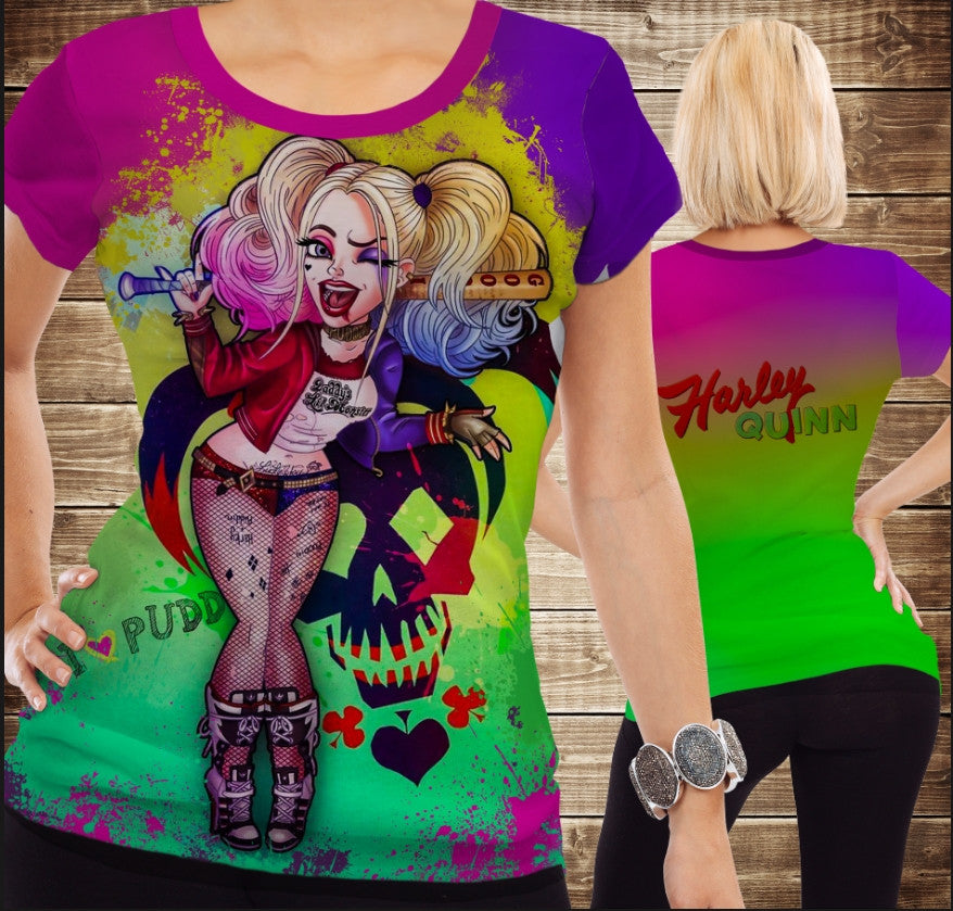 Camiseta 3D All Over Print FILM SUICIDE SQUAD