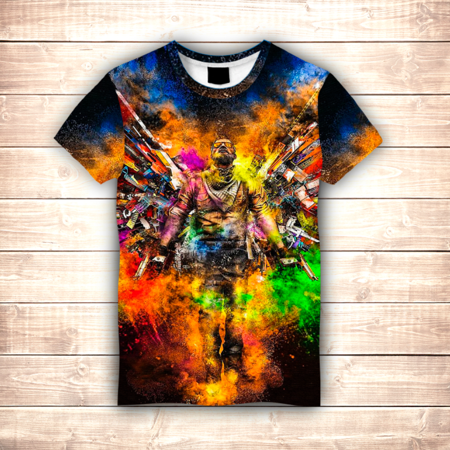 T-shirt 3D All Over Print PUBG (Battlegrounds) Adult and Children's Sizes