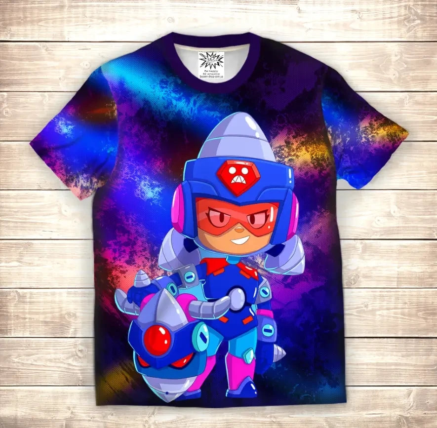 T-shirt 3D All Over Print Jack Ultra Brawl Stars