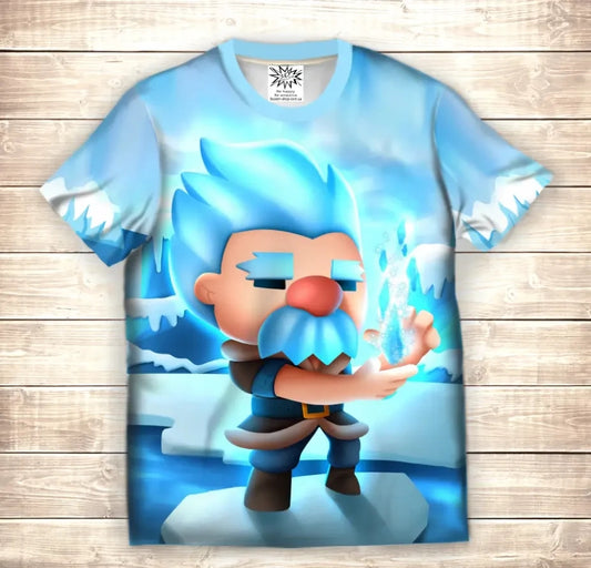 T-shirt 3D All Over Print Gayle Arctic 2020 Brawl