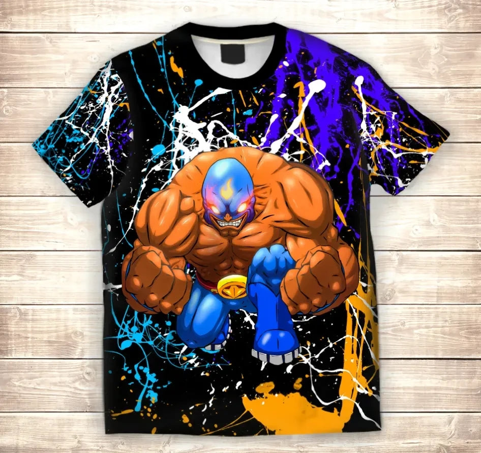 T-shirt 3D All Over Print El Primo Men / El Primo Brawl Stars