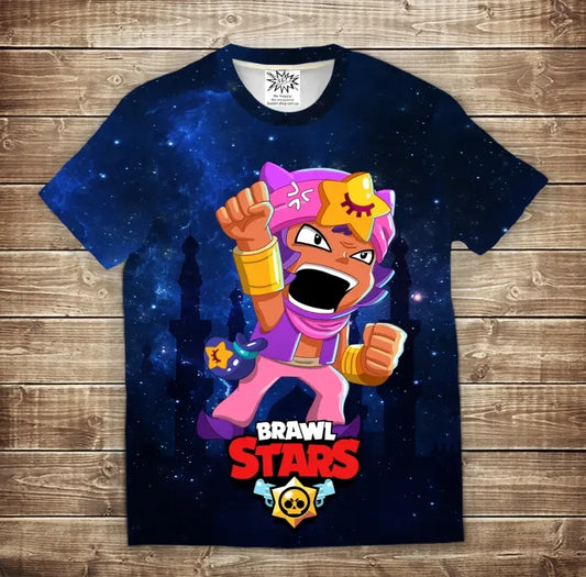 Camiseta 3D All Over Print Brawl Stars Sandy