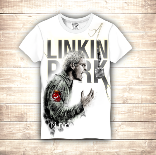 Camiseta 3D All Over Print NUMB LINKIN PARK