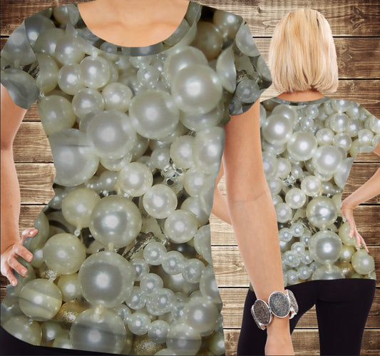 T-shirt 3D All Over Print Pearls