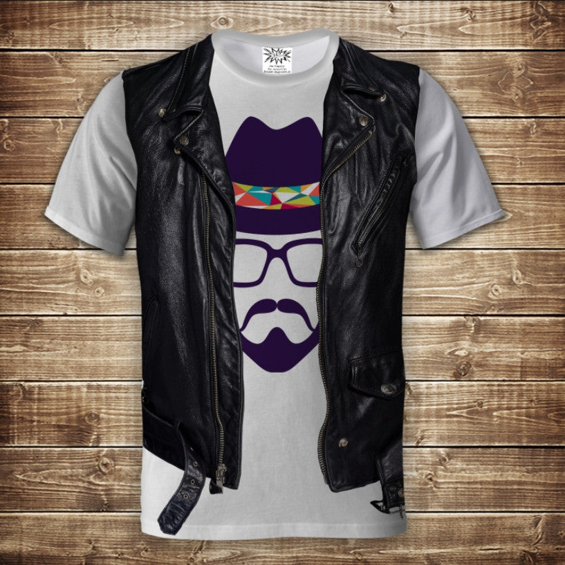 T-shirt 3D All Over Print 2-in-1 shirt + vest Style Adult and children's sizes