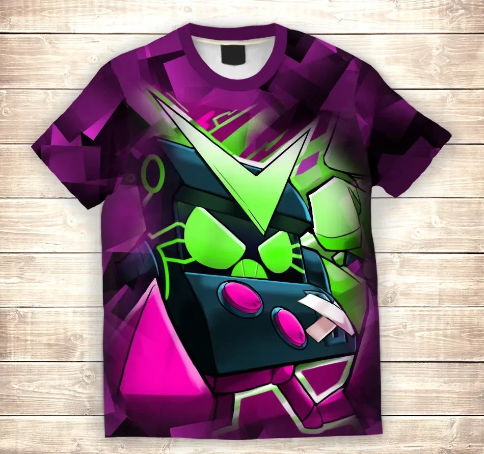 Camiseta 3D All Over Print Virus Labirynt Brawl Stars