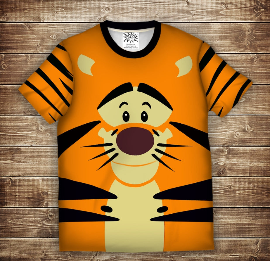 Camiseta 3D All Over Print Tigre