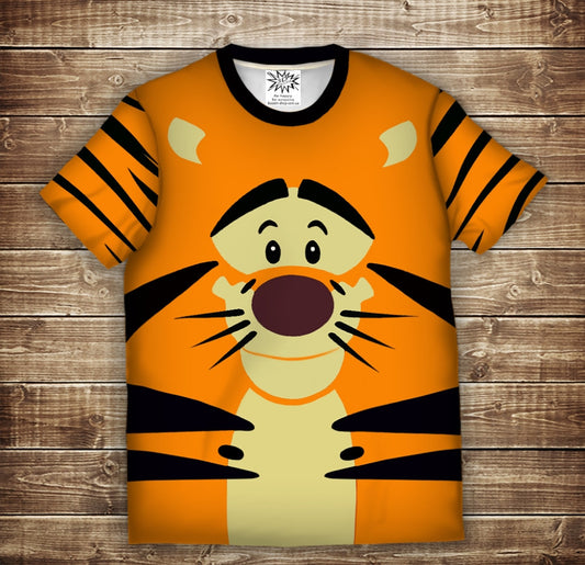 T-shirt 3D All Over Print Tiger