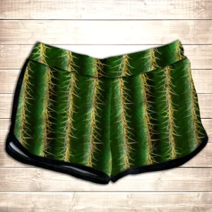 Шорти 3D принт жіночі-Кактус