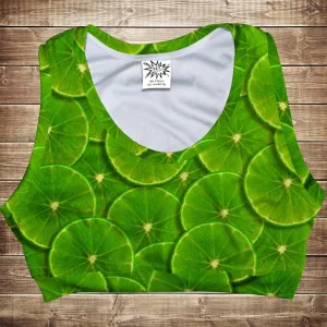 Топ спортивний 3D Green lime