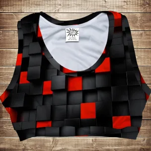 Топ спортивний 3D Undegraund red cub