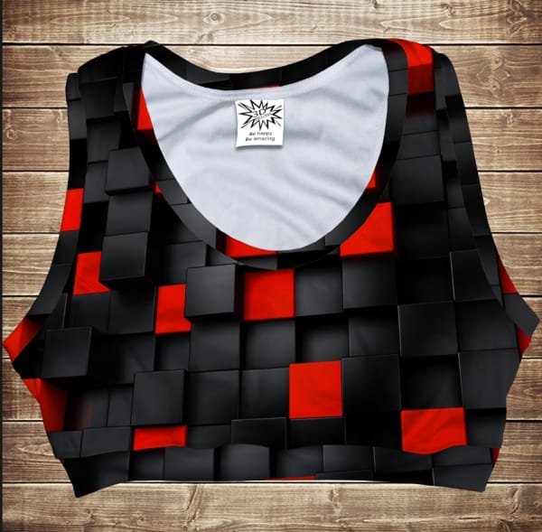 Топ спортивний 3D Undegraund red cub