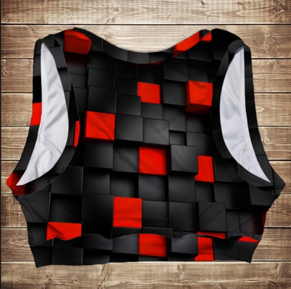Топ спортивний 3D Undegraund red cub