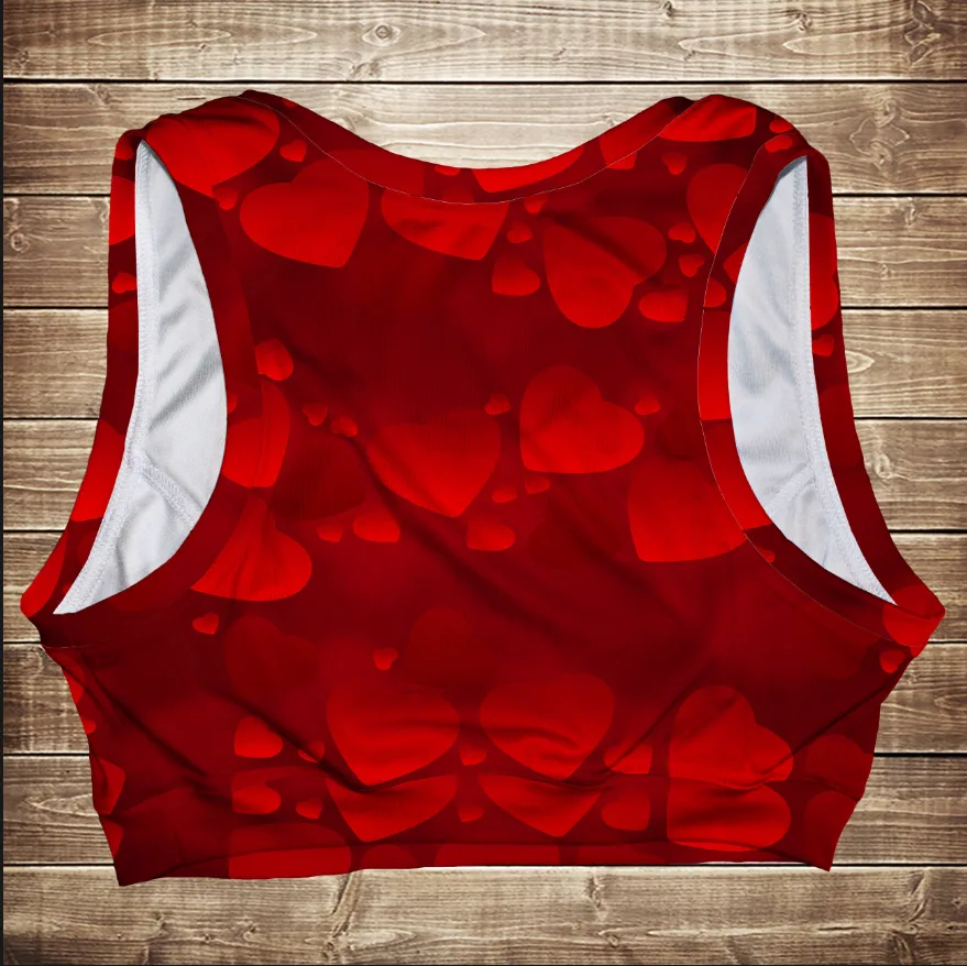 Топ спортивний 3D Love love