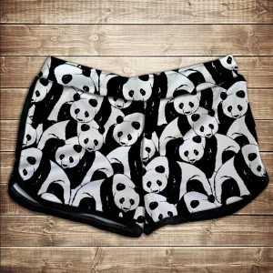 Шорти 3D принт жіночі- Світ панд