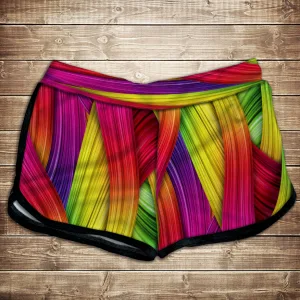 Шорти 3D принт жіночі-rainbow color