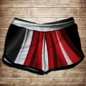 Шорти 3D принт жіночі-anomaly