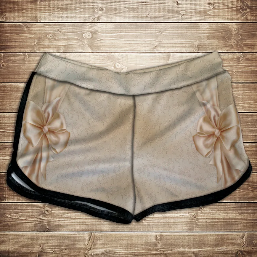 Шорти 3D принт жіночі-Ніжність