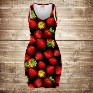Плаття-майка 3D-Полуниця