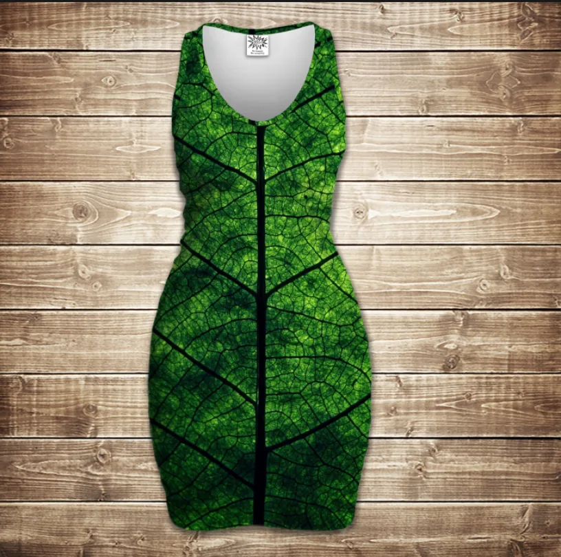 Плаття-майка 3D-Листочок