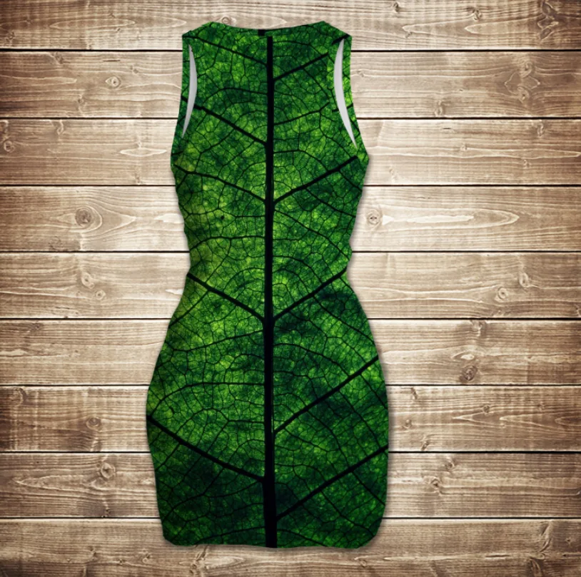 Плаття-майка 3D-Листочок