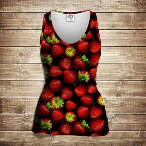 Майка 3D-Полуниця