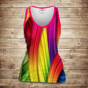Майка 3D-Rainbow color