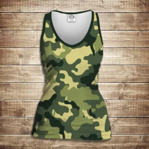 Майка 3D-Сamuflage classic