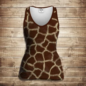 Майка 3D-Жирафа