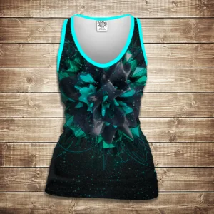 Майка 3D-Flower plazma