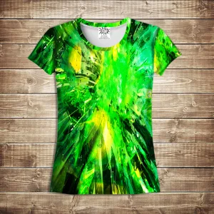 Футболка 3D-Green lazer