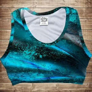 Топ спортивний 3D Blue Dark