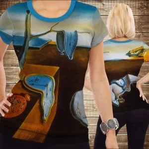 Футболка 3D Картина Сальвадора Далі - Час