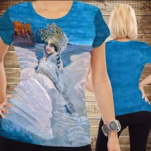 Футболка 3D Картина Врубеля Царівна Лебідь