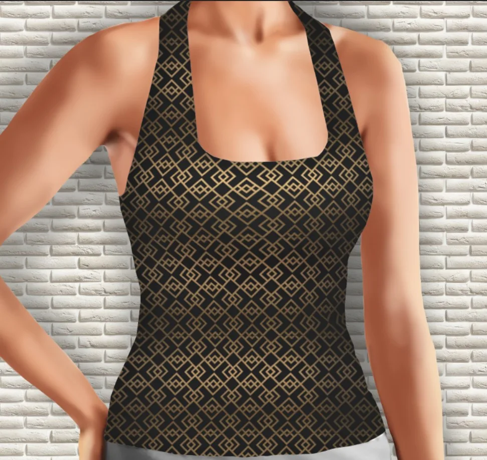 Майка 3D з принтом Абстрактний візерунок Дорослі і Дитячі розміри 015