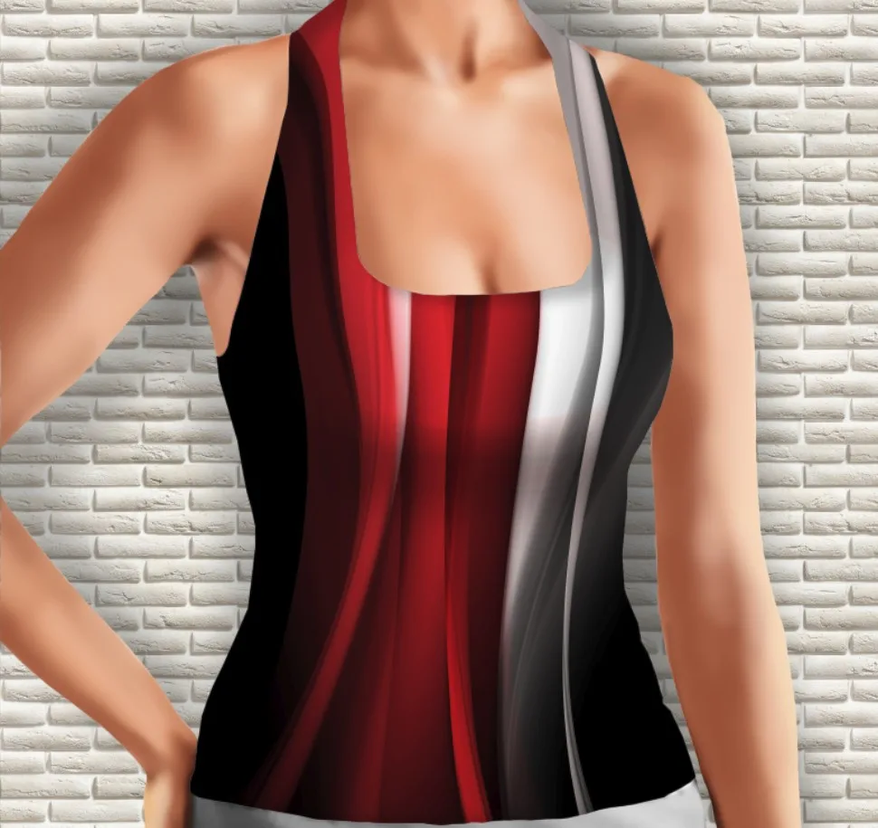 Майка 3D з принтом Абстрактний візерунок Дорослі і Дитячі розміри